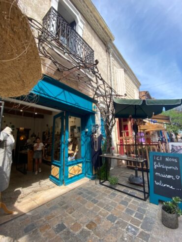 Maison Nëha vitrine de la boutique