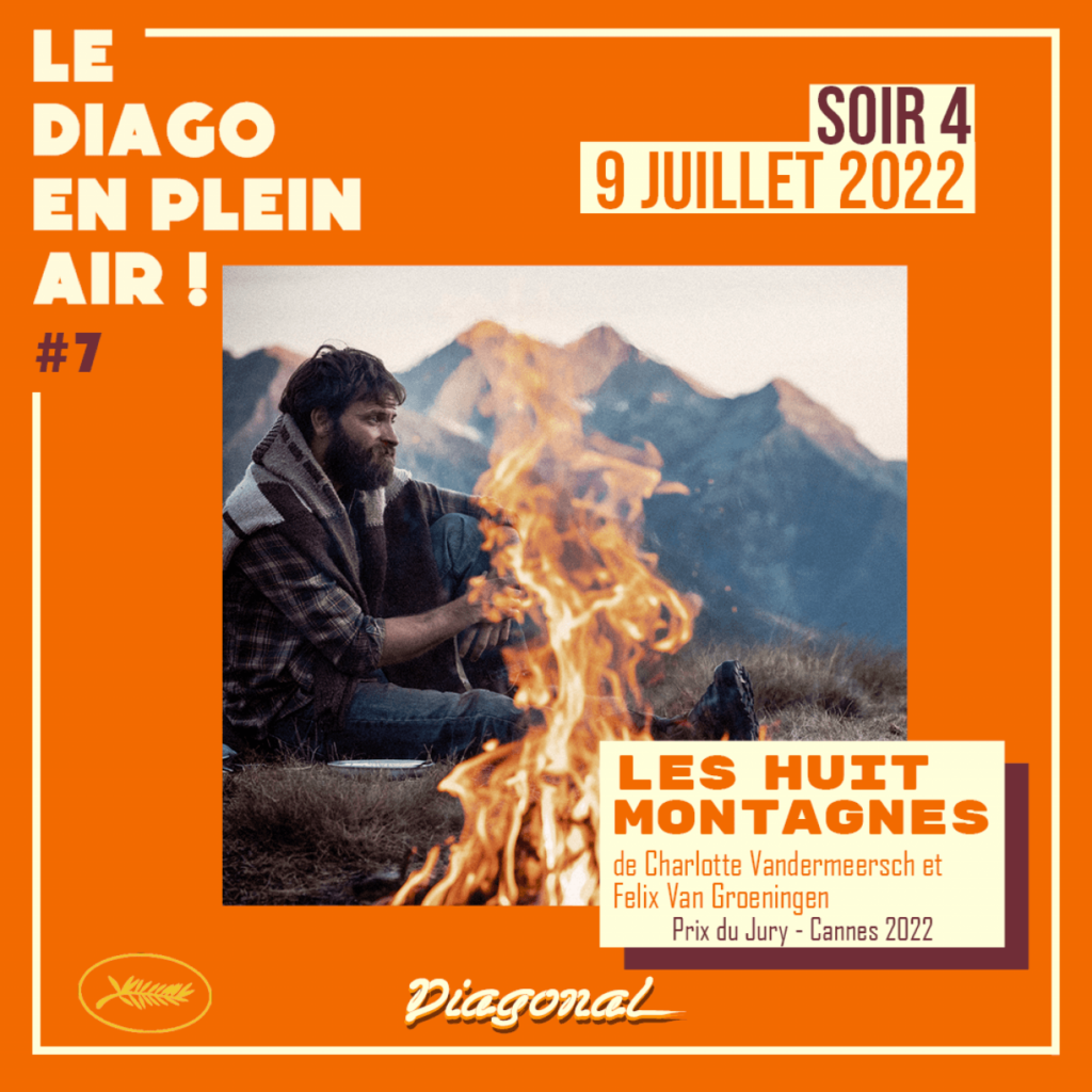 Affiche du film Les huit montagnes Le Diago en plein air