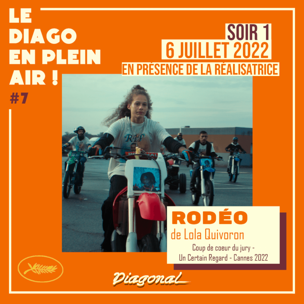 Affiche film Rodéo Le Diago en plein air