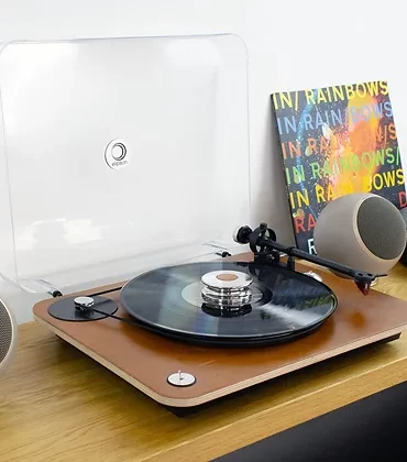platine signée Bleu de Chauffe X Elipson