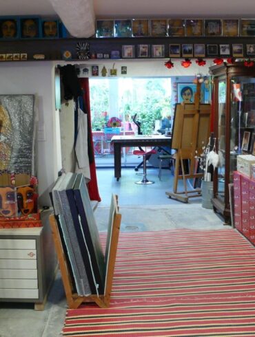 journée des ateliers d'artistes. Atelier Isabelle Marsala