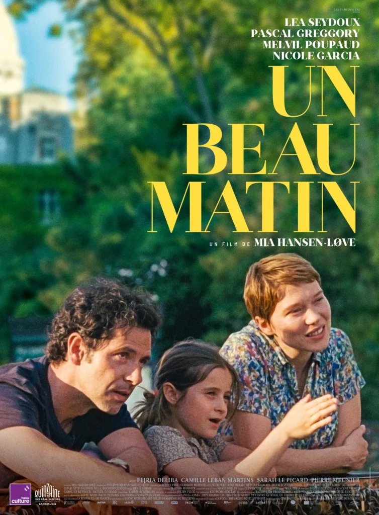 Les sorties cinéma du 5 octobre Affiche film Un beau matin