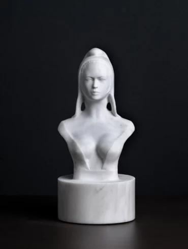 bustes de la collection des Mariannes du Sénat Buste à l'effigie de Brigitte Bardot