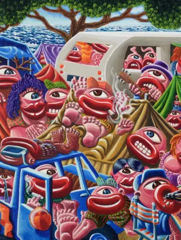 Hervé Di Rosa est élu membre de l'Académie des Beaux-Arts Camping Beau soleil