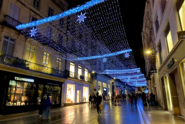 La Hotte de Noël de Sud Vibes Photo rue de la Loge Montpellier