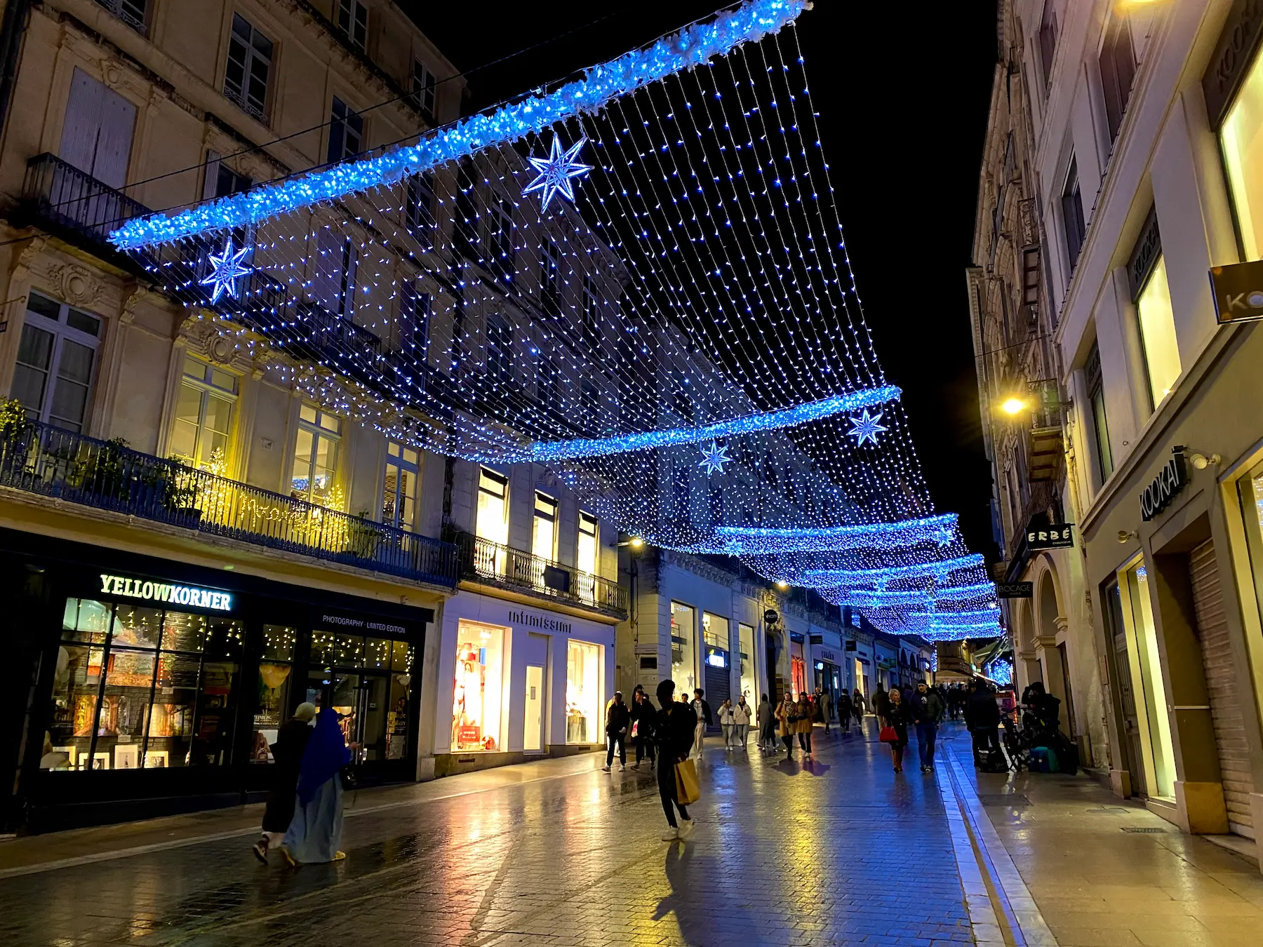 La Hotte de Noël de Sud Vibes Photo rue de la Loge Montpellier