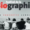 Affiche du Festival de la Biographie à Nîmes