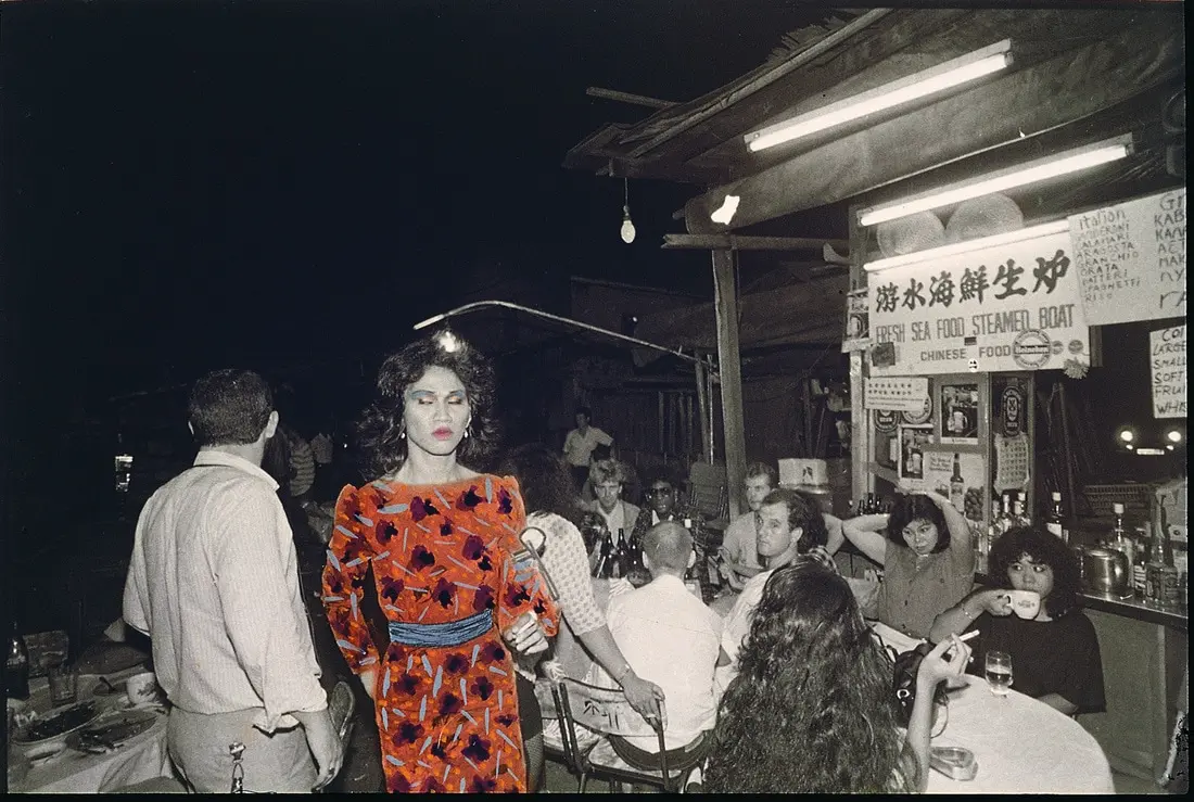 © Gilles Massot, Singapore from BW to C, tirage argentiques colorés encadrés