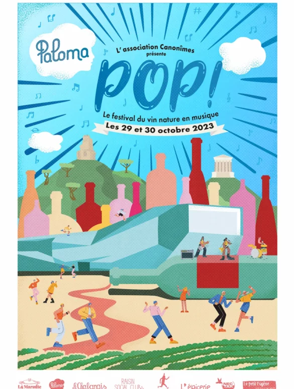 Affiche pop festival