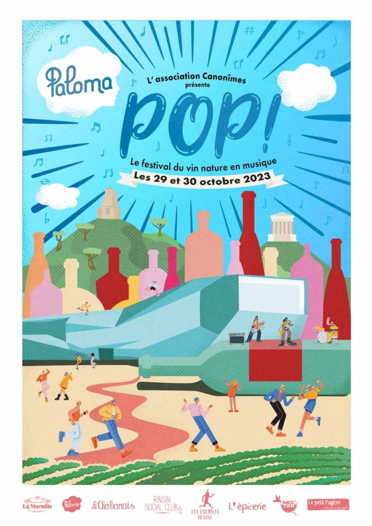 Affiche pop festival