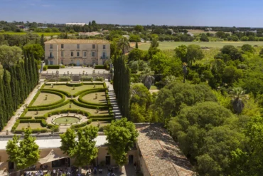 Château de Flaugergues, jardin à la française