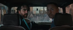 deux hommes dans une voiture photo du film Déserts