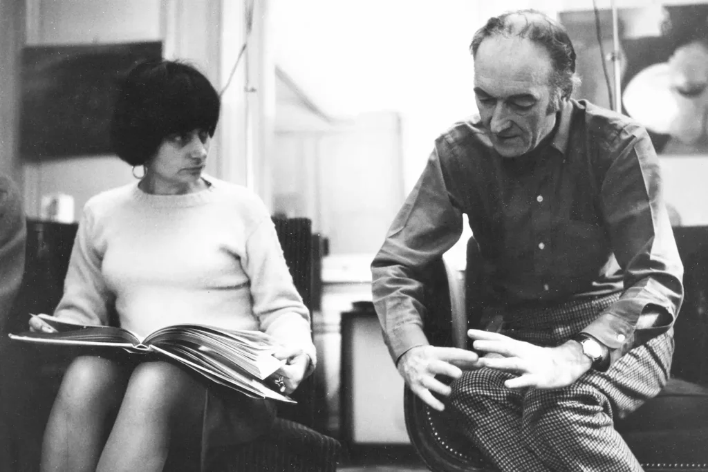 Agnès Varda et Jean Vilar