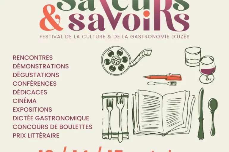 affiche-festival-saveurs&savoirs-uzès