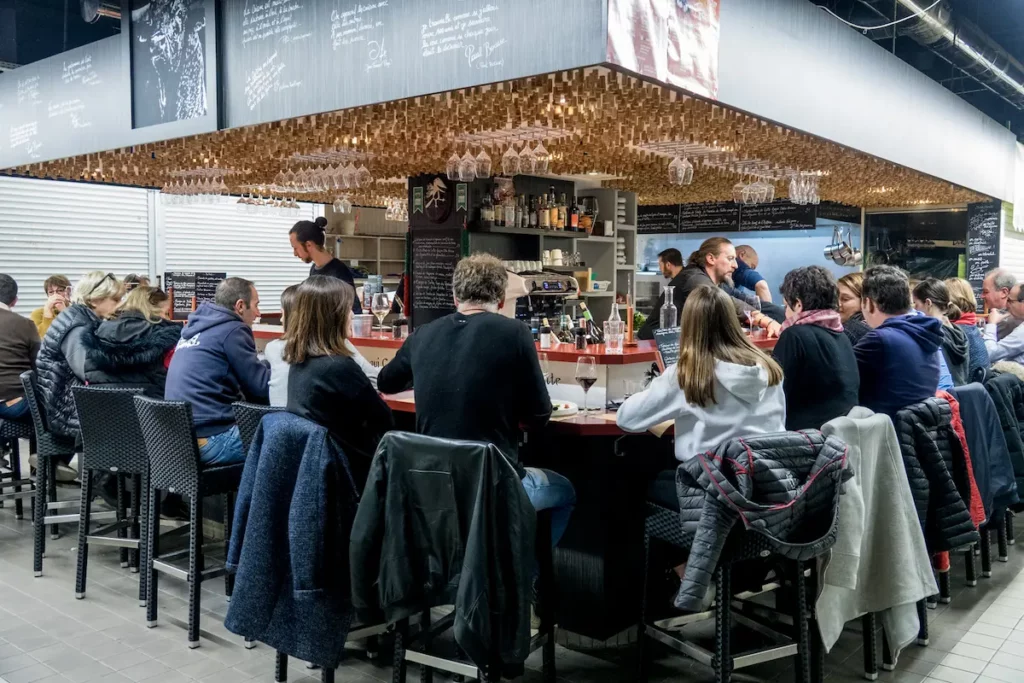 Comptoir La Pie qui couette Halles de Nîmes