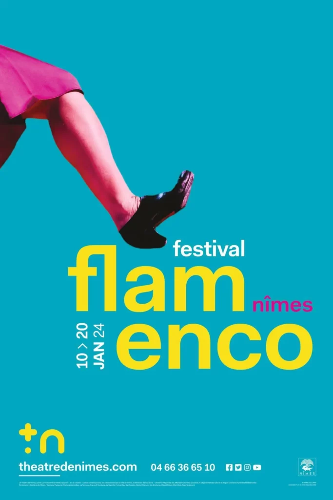 Affiche Festival Flamenco - Marie Juillard