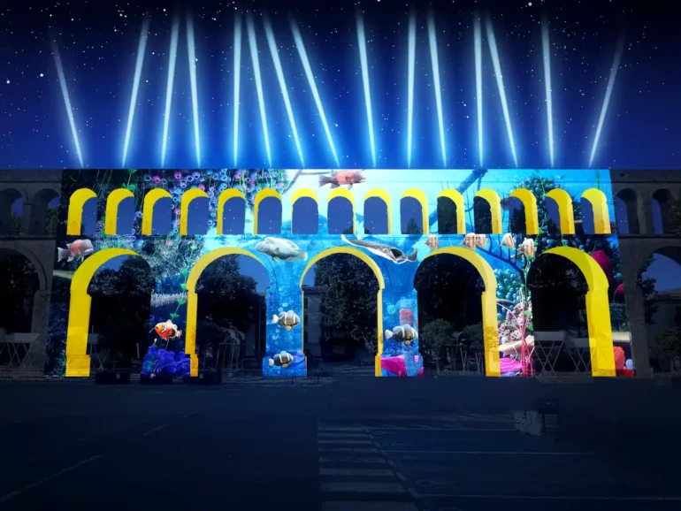 Visuel projection Méditerranea -Aqueduc des Arceaux