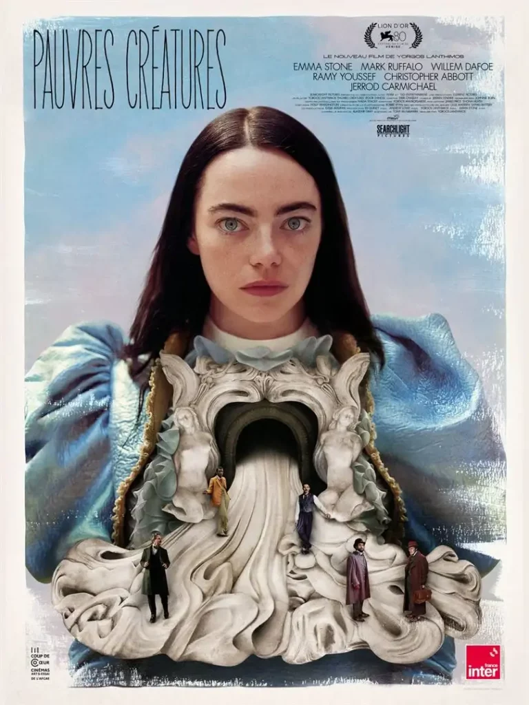 Affiche film Pauvres créatures, Emma Stone