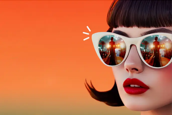Affiche du Festival CréaTVty 2025 à Sète, dédié aux séries et créations audiovisuelles