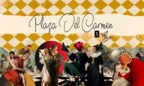 Collage numérique de PLAZA DEL CARMEN mêlant esthétique Renaissance et figures iconiques revisitées. enfin la boutique