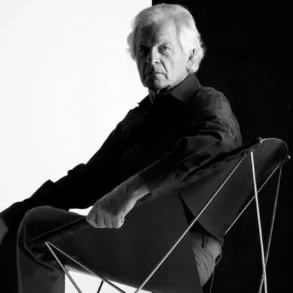 Portrait de Pierre Paulin pour la rétrospective du musée Fabre de Montpellier