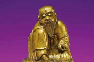 Œuvre d’art asiatique exposée dans l’hôtel de Cabrières-Sabatier d’Espeyran pour Guimet+ Montpellier