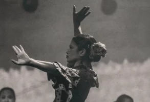 Baile flamenco à Nîmes, danseuse du off du Festival Flamenco