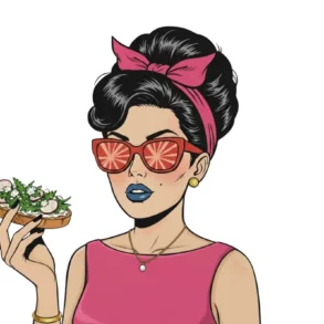 Illustration de l’affiche du festival Sainte Tartine 2026, célébrant la tartine et la gastronomie occitane à Montpellier.