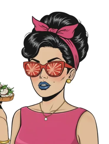 Illustration de l’affiche du festival Sainte Tartine 2026, célébrant la tartine et la gastronomie occitane à Montpellier.