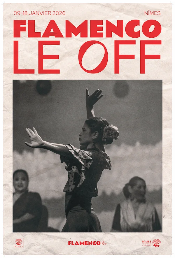 l'affiche du festival off de flamenco Nîmes 2026