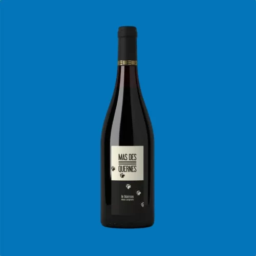 bouteille de vin le blaireau du Mas des Quernes IGP hérault
