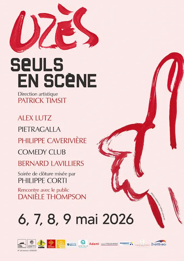 Affiche festival seuls en scène uzès