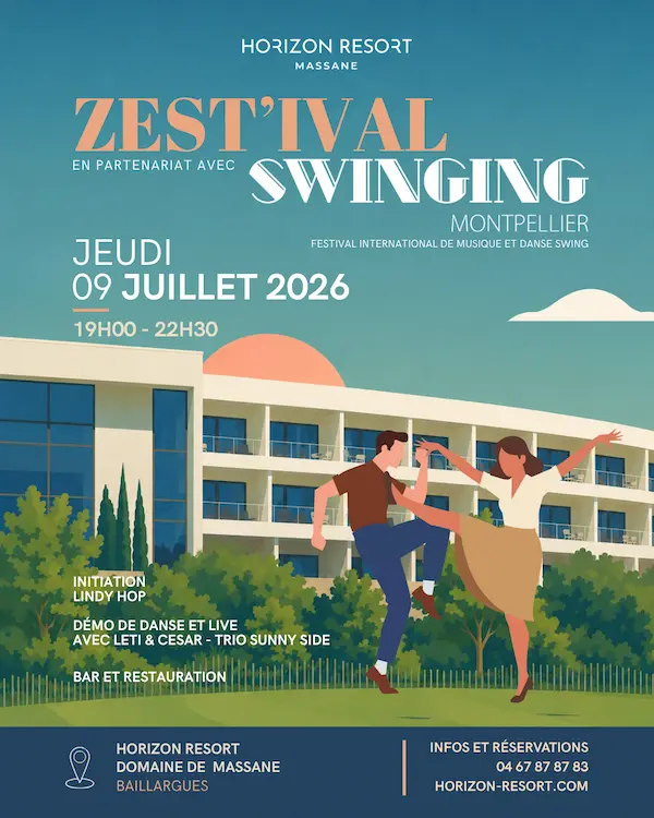 Swing Zestival Horizon resort Massane