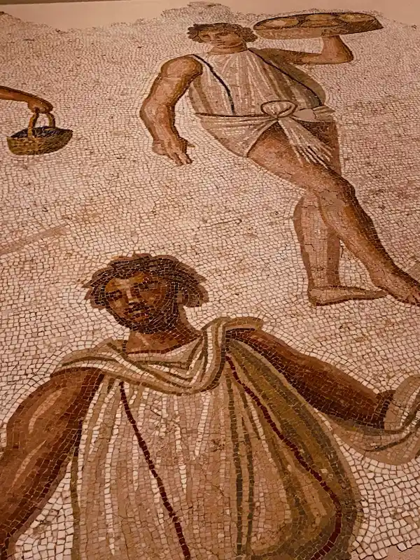 La mosaïque du Jugement de Pâris