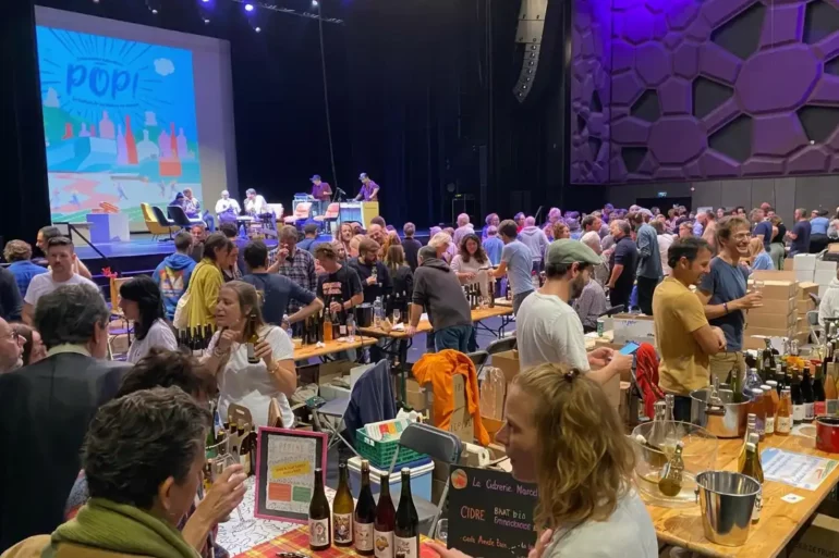 Pop le festival du vin vivant à Nîmes