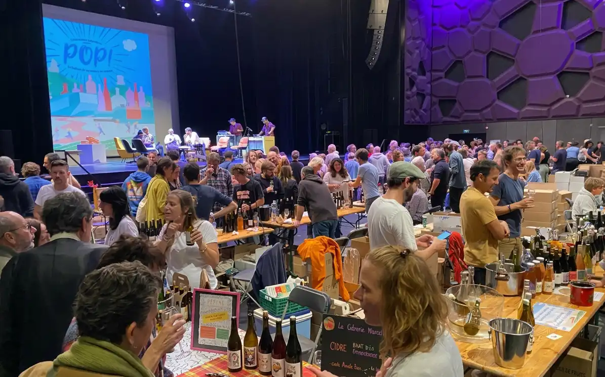 Pop le festival du vin vivant à Nîmes